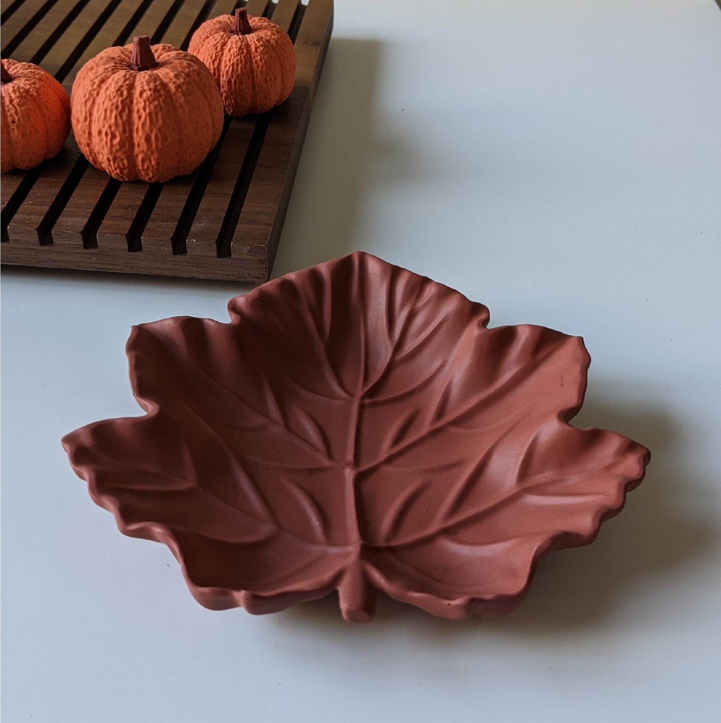 Maple Leaf Trinket Tray