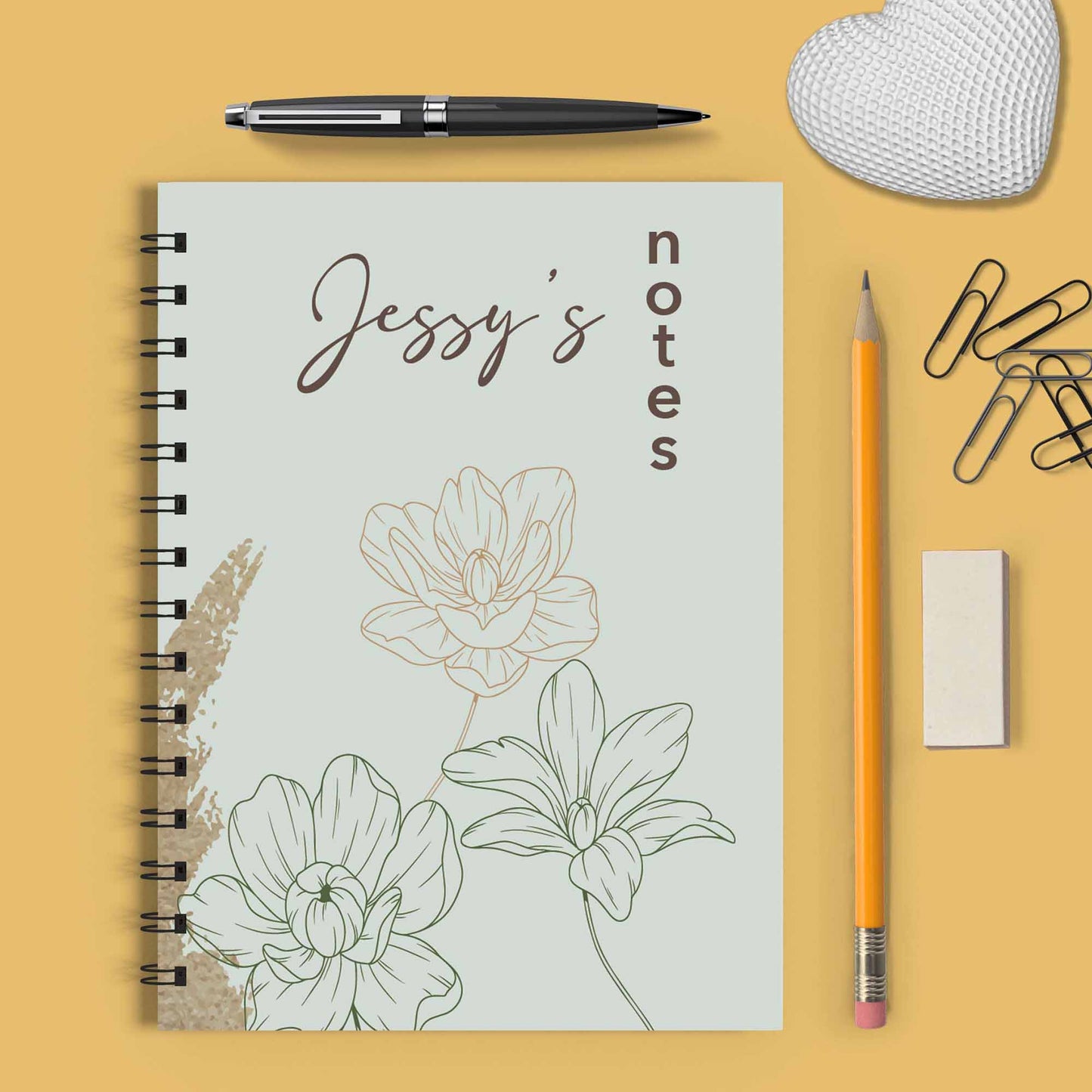Bells of Ireland Spiral Notebook