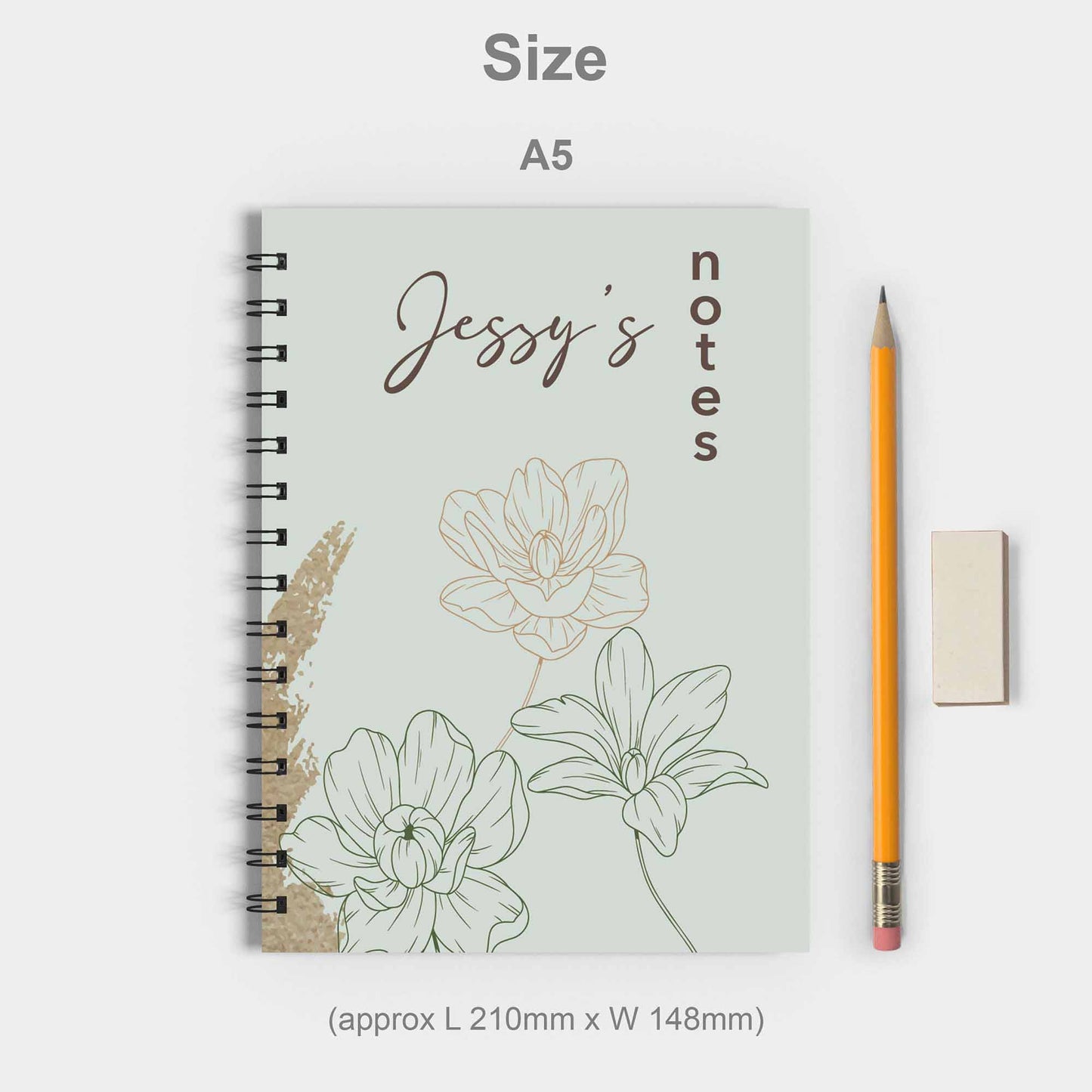 Bells of Ireland Spiral Notebook