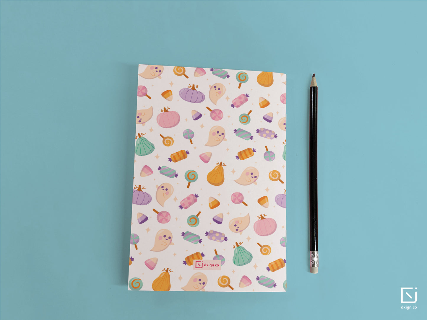 Ghost Love Candies Notebook