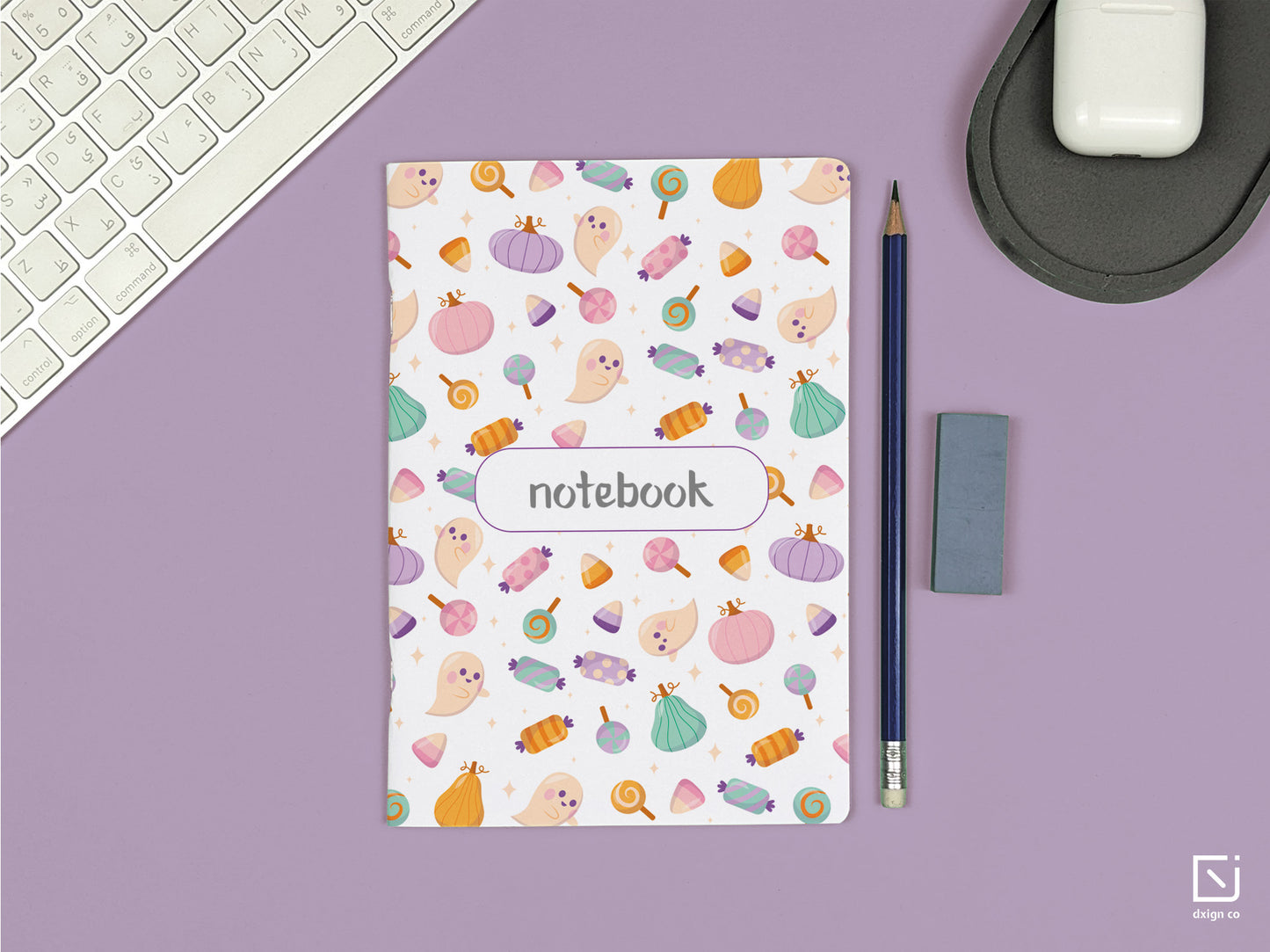 Ghost Love Candies Notebook