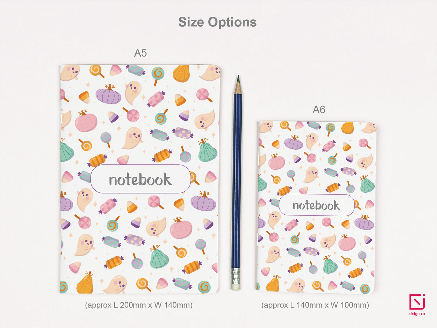 Ghost Love Candies Notebook