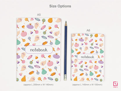 Ghost Love Candies Notebook