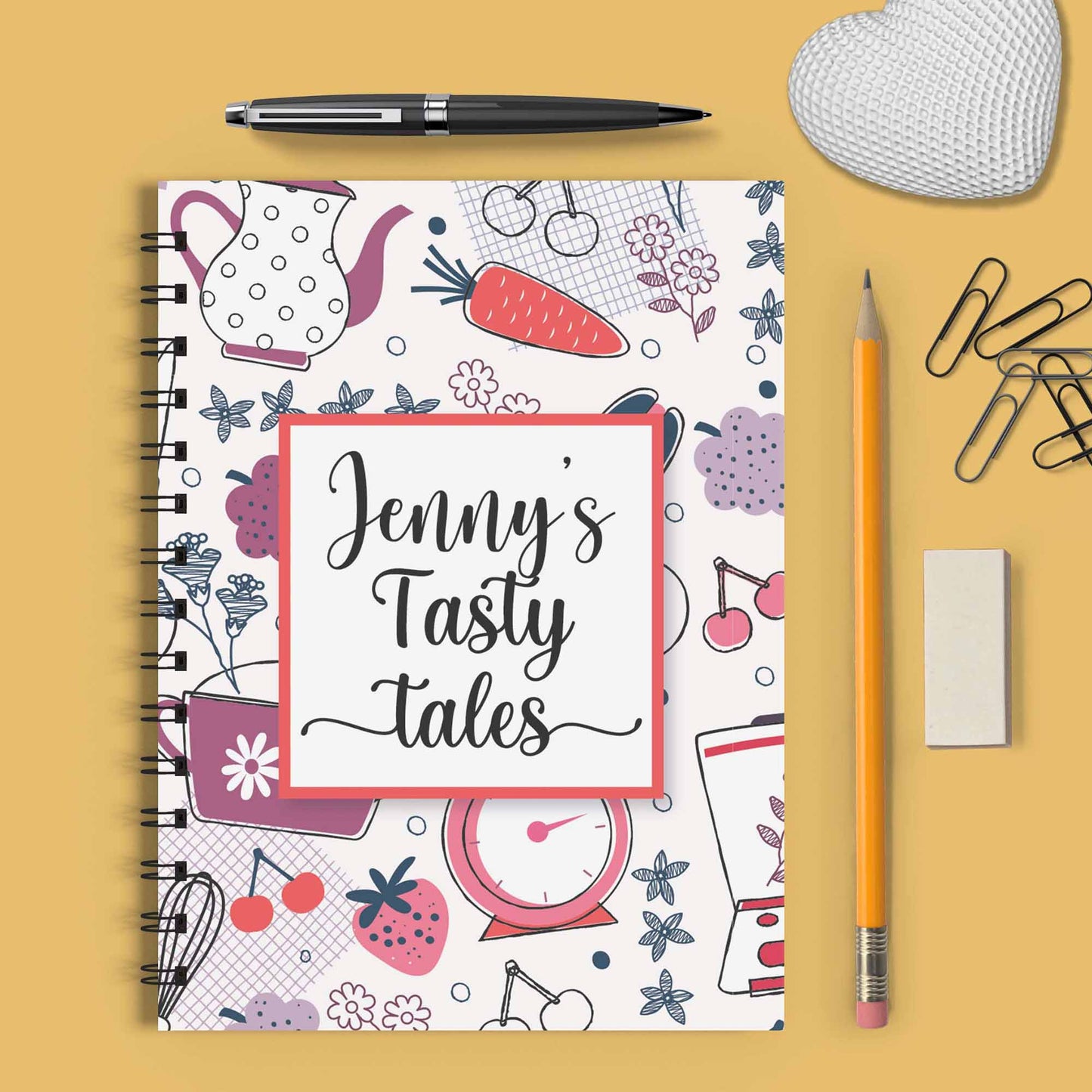 Tasty Tales Spiral Recipe Journal