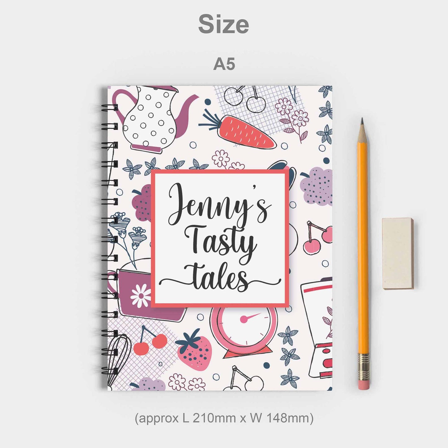 Tasty Tales Spiral Recipe Journal