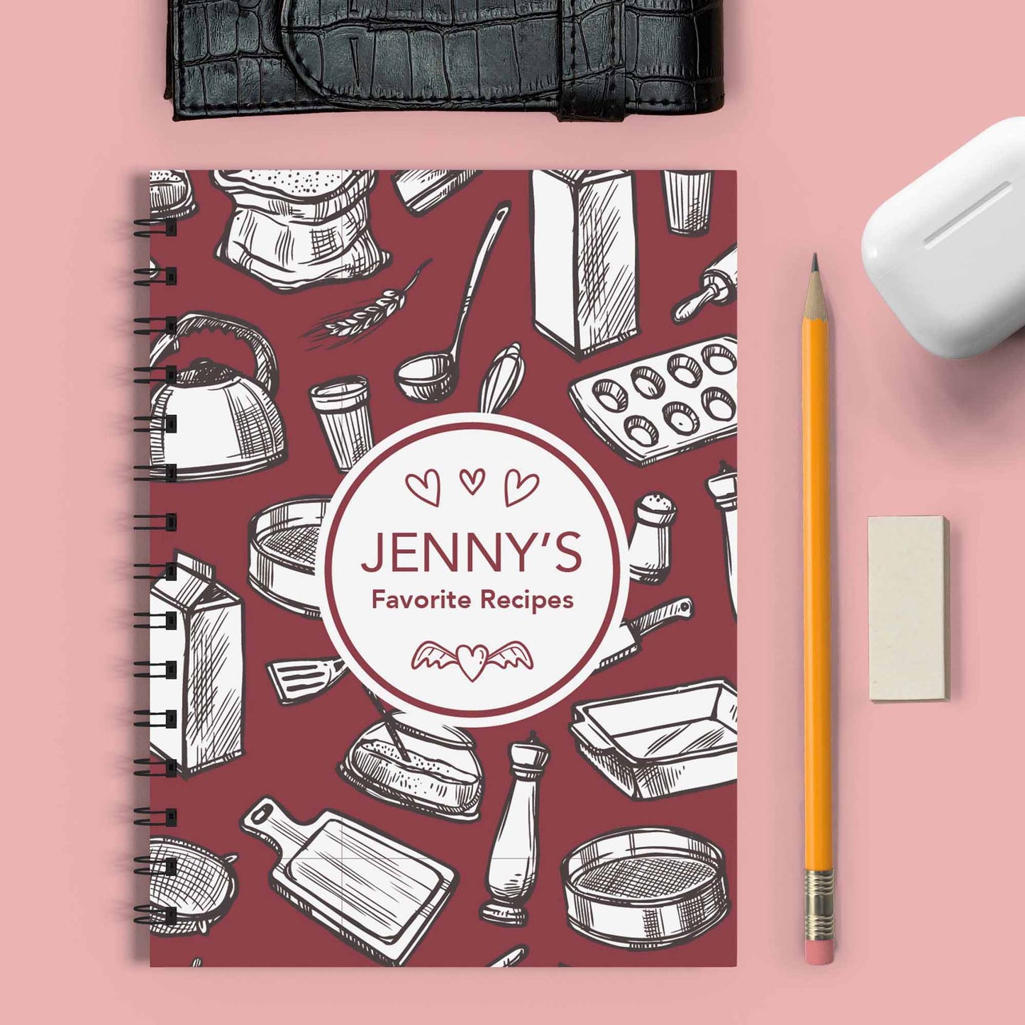 Classic Spiral Recipe Journal