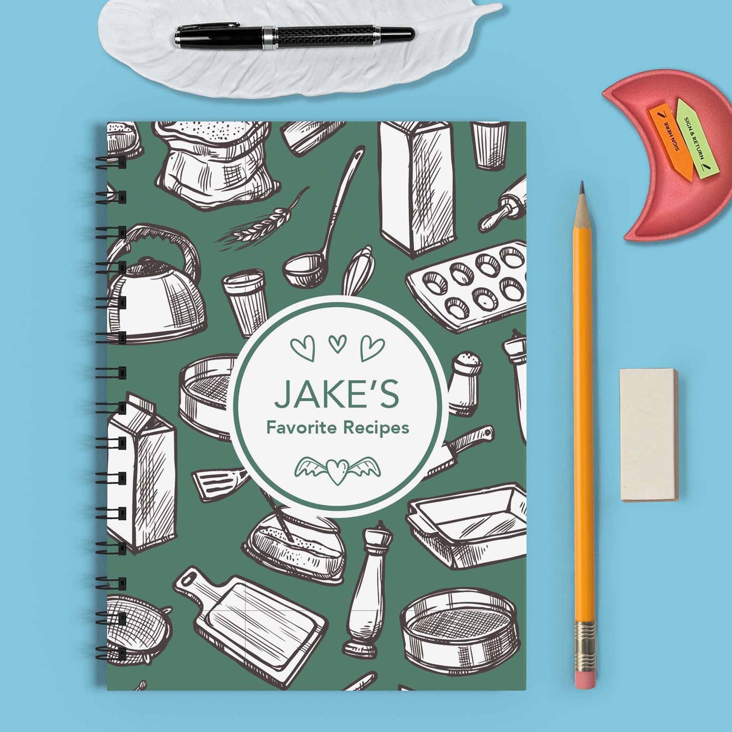 Classic Spiral Recipe Journal