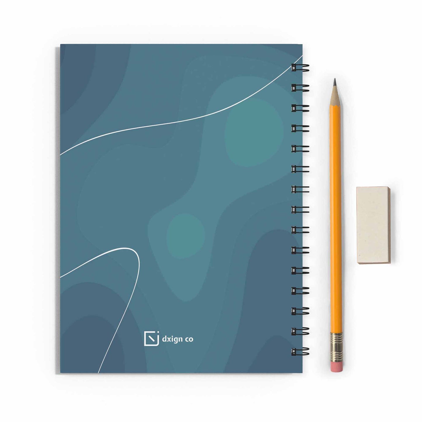 Deep Ocean Spiral Recipe Journal