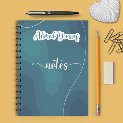 Deep Ocean Spiral Notebook