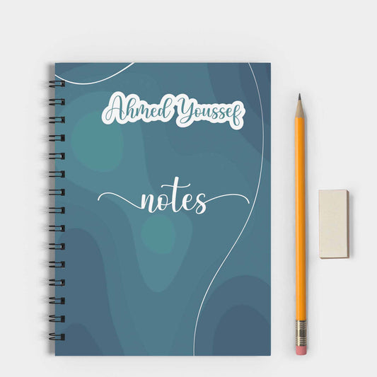 Deep Ocean Spiral Notebook