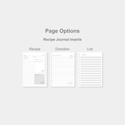 Deep Ocean Spiral Recipe Journal