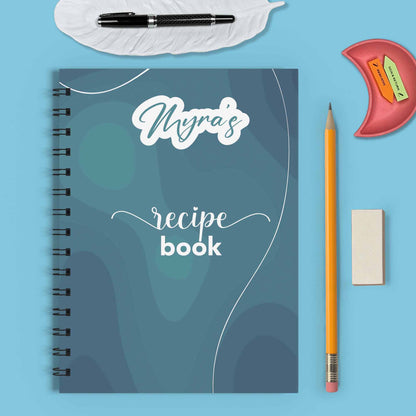 Deep Ocean Spiral Recipe Journal