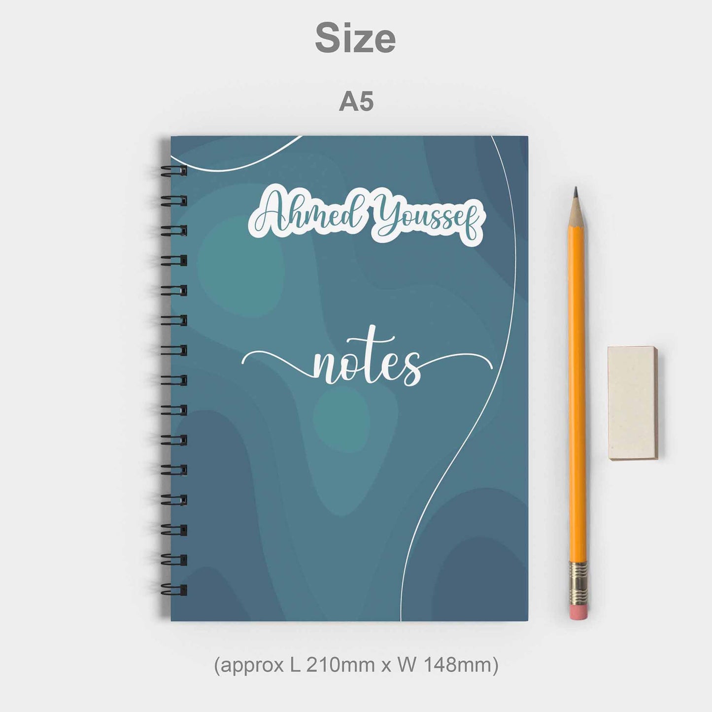Deep Ocean Spiral Notebook