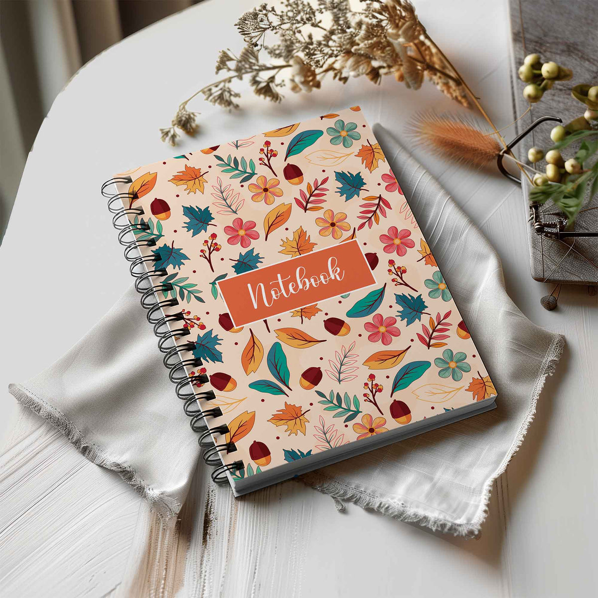 Amber Grove Spiral Notebook