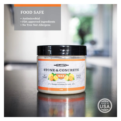 CLARK'S Stone and Concrete Wax - Carnauba and Beeswax