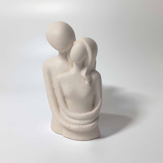 Hugging Couple Sculpture